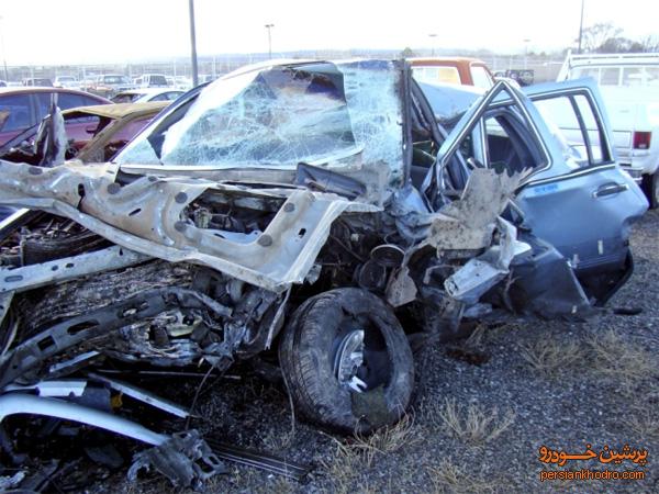 جاده و خودرو مقصر ۱۵۰۰ مورد تصادف