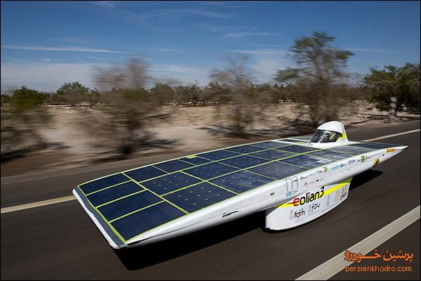 جدیدترین خودروهای خورشیدی+ تصاویر