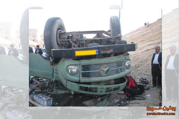 واژگونی های مرگبار خودروها در ایران