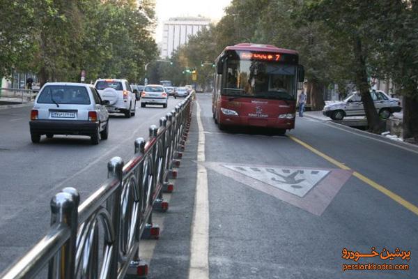 یک خط جدید BRT در تهران