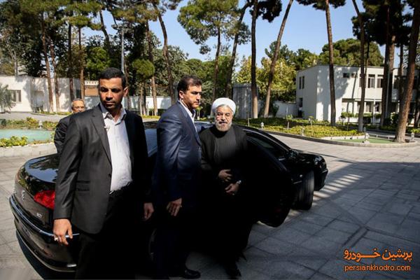 خودرو جدید حسن روحانی +تصاویر