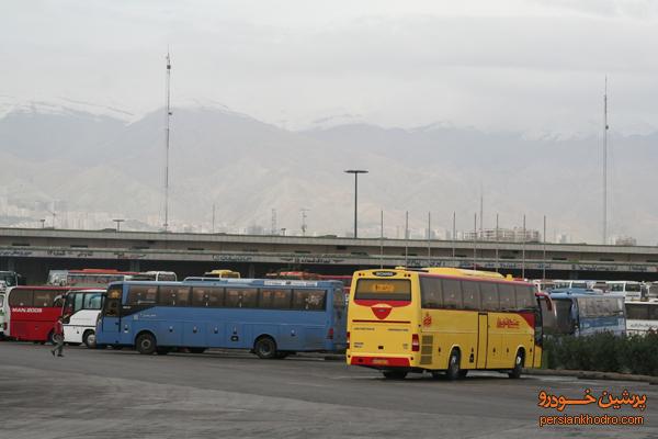 کمبود مسافر برای اتوبوس‌ برون‌شهری