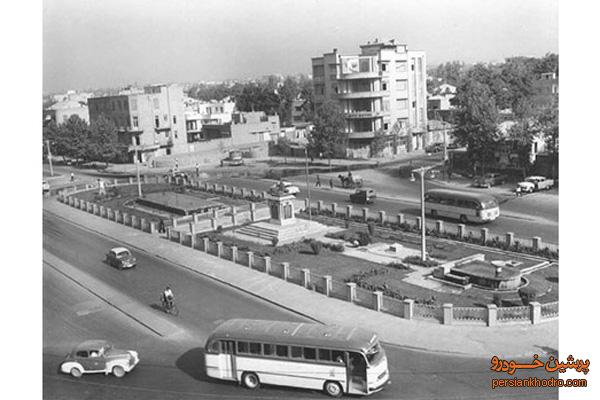 میدان بهارستان دهه 1340+تصویر