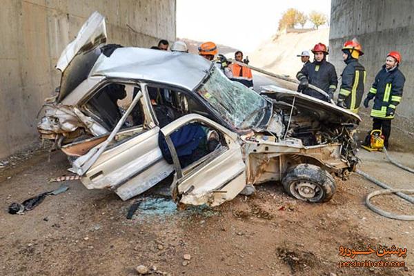 تصادف مرگبار در جاده‌ مشهد+عکس