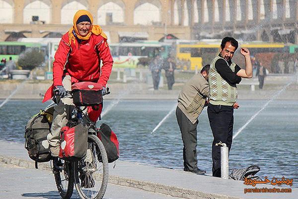 سفر با دوچرخه،از آلمان تا ایران+تصویر