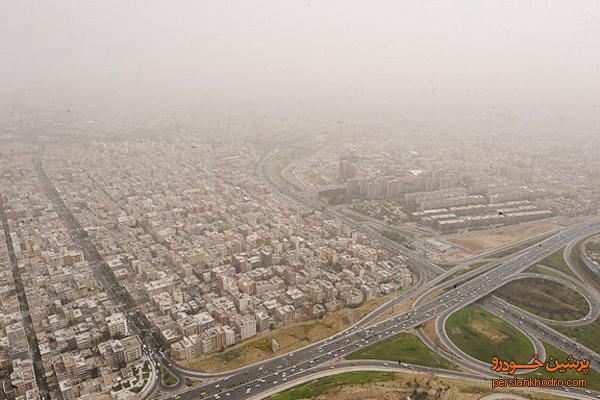 پاسداران و دروس آلوده ترین مناطق تهران