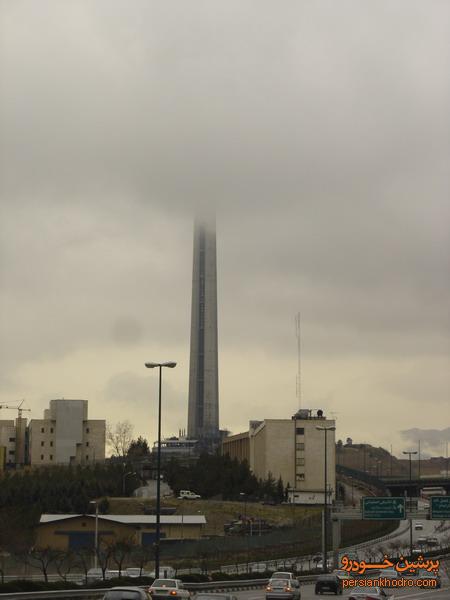 برج میلاد،خط کش آلودگی هوا