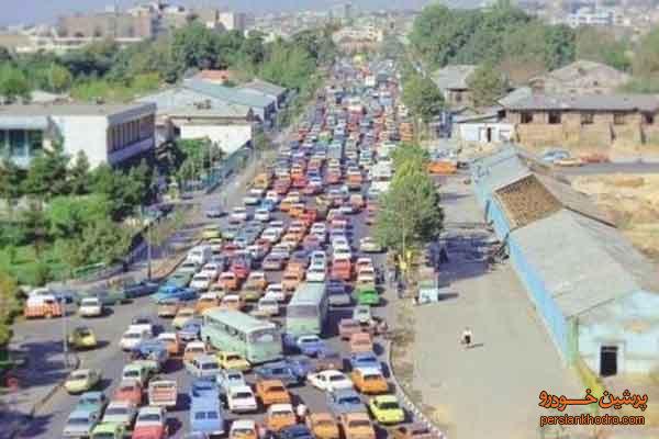 ترافیک عباس آباد در دهه 50!+تصویر