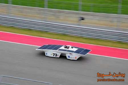 کسب مقام برتر برای هاوین2 در مسابقات خودروهای خورشیدی