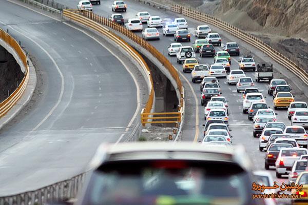 پیش بینی تداوم ترافیک جاده‌ها تا یکشنبه!