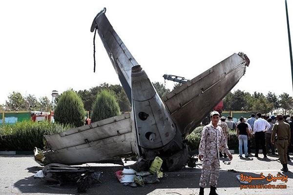 سقوط هواپیمای مسافربری در مهرآباد