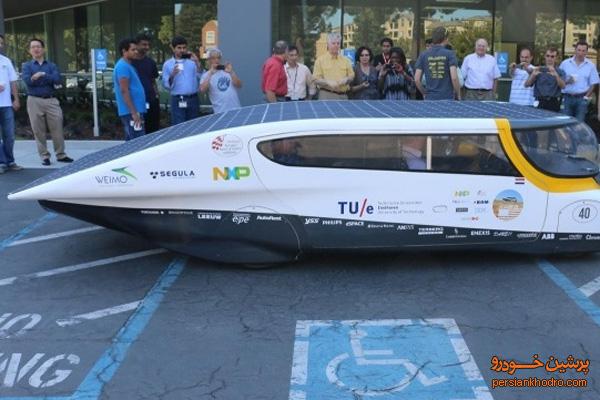 اولین خودروهای خورشیدی در خیابان