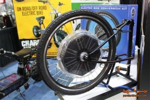 دوچرخه خورشیدی موتوردار+تصاویر