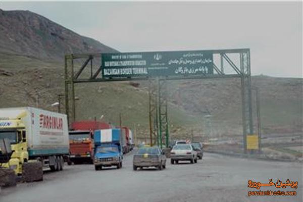 کاهش تعداد کامیون های ایران در مرز ترکیه