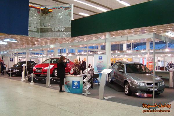 نمایش محصولات ایران خودرو در باكو