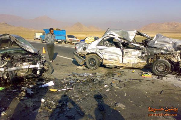 تصادفات سومین عامل مرگ در ایران