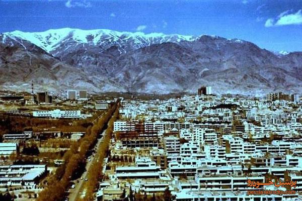 خیابان ولیعصر تهران سال ۱۳۴۹+تصویر