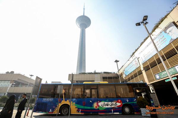 اولین اتوبوس گردشگری در تهران+تصاویر
