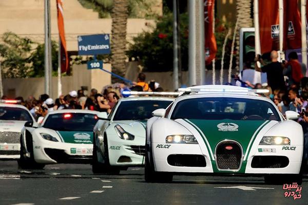 بهترین ماشین ها در پلیس دبی+تصاویر