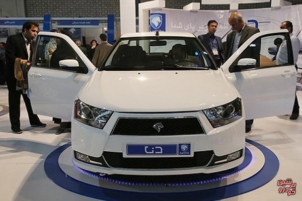 تنوع محصولات ایران خودرو در نمایشگاه عشق آباد