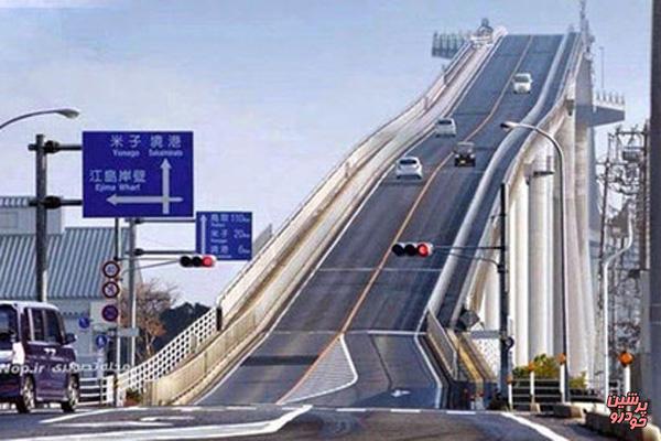 یک پل جالب در ژاپن+تصاویر