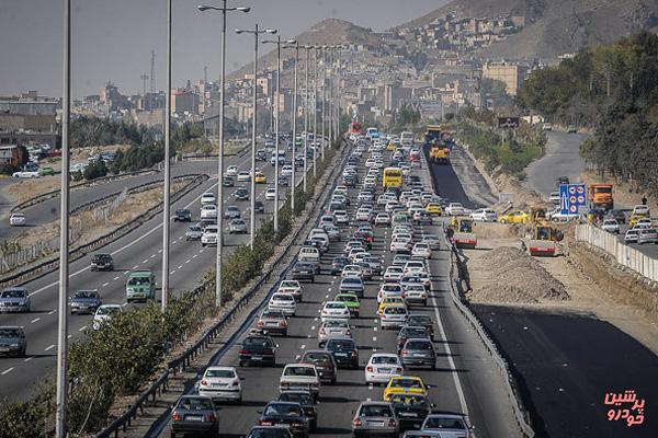 ترافیک خروجی‌های تهران افزایش می یابد