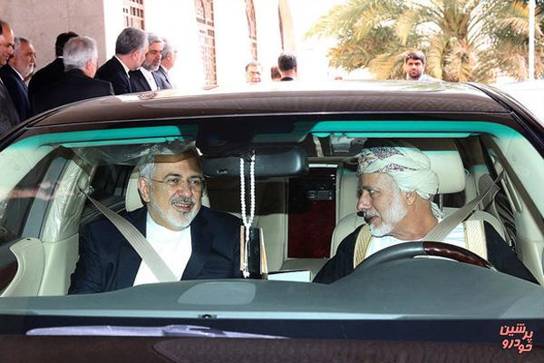 رانندگی وزیر خارجه عمان+تصویر