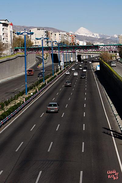 آزادراه کرج-تهران پرترددترین جاده کشور