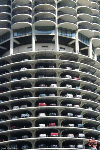 پیشرفته‌ترین پارکینگ طبقاتی دنیا+تصاویر