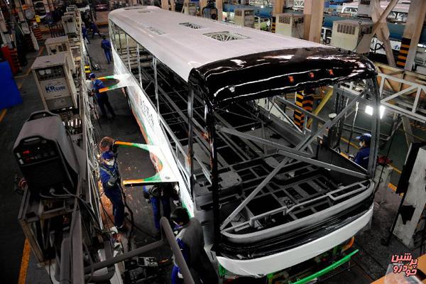 توقف تولید اتوبوس‌ در سه شرکت