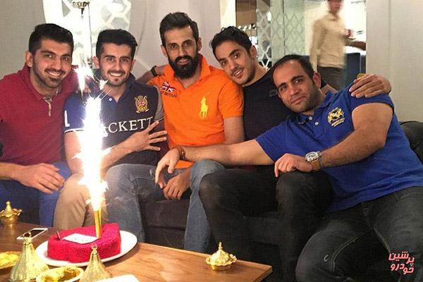 جشن تولد سعید معروف پس از جام جهانی + عکس