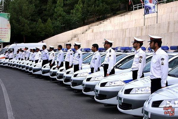 برخورد پلیس با خودروهای گل‌مالی شده
