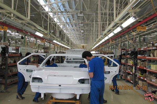 کاهش 50 درصدی تولید خودرو در کشور