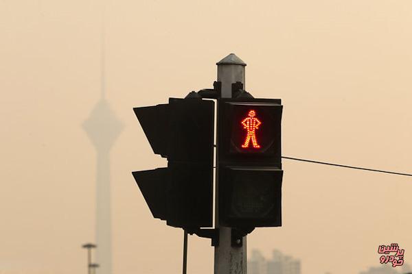 آلودگی هوای تهران بیش از حدمجاز است