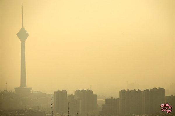 هوای تهران آلوده‌تر می‌شود