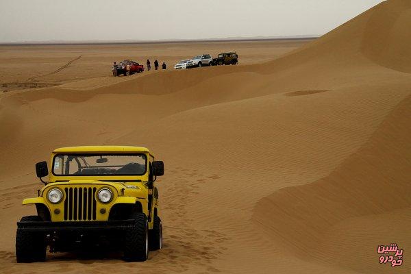 6ساعت توقیف خودروی گردشگران در سرما