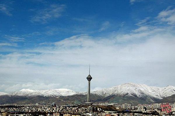 شاخص آلودگی هوای تهران ۵۸ است