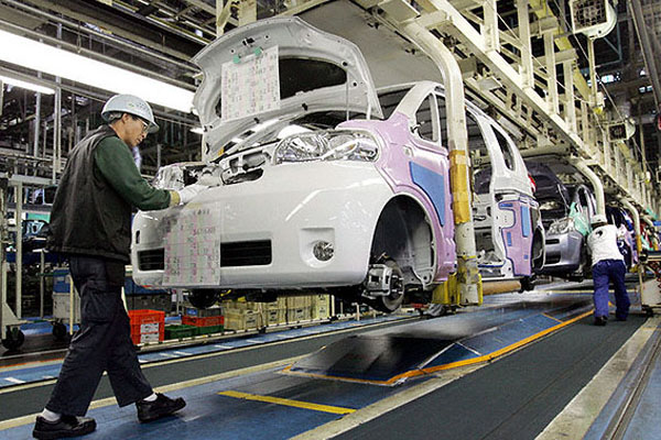 افزایش تولید خودرو در چین