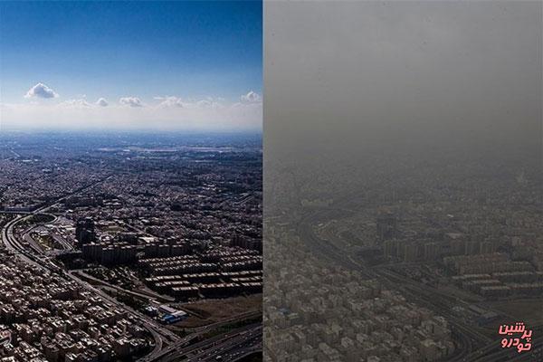 پاک‌ترین و آلودترین مناطق تهران