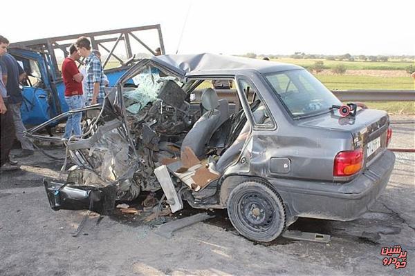 مرگ 12 تن در سه حادثه رانندگی