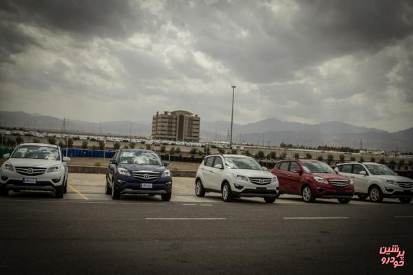 چانگان سی.اس35 سایپا زیر پای خبرنگاران+تصاویر