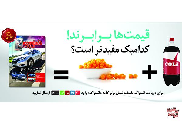 تبلیغات جالب یک مجله خودرو+تصاویر