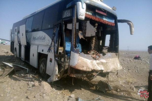 برخورد 2 اتوبوس در اتوبان تهران-کرج
