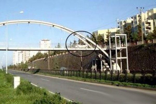 بیشترین حوادث رانندگی، زیر پل عابر 