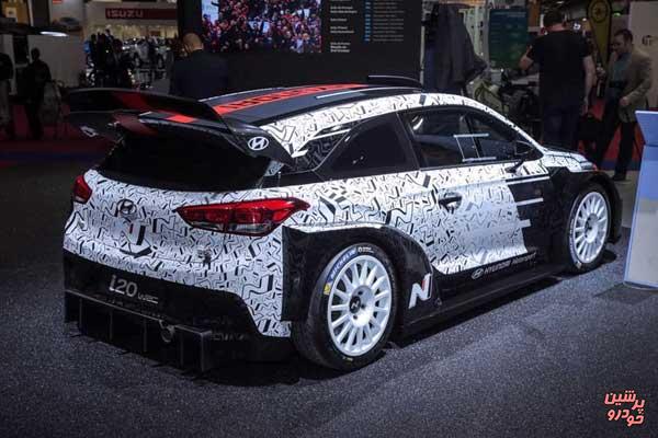 نمایش هیوندای مدل i20 WRC