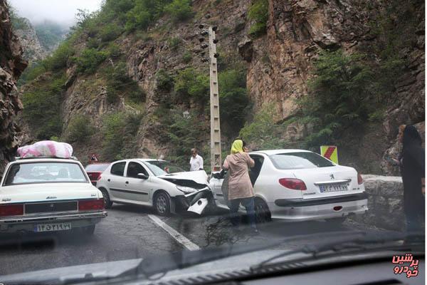 جاده‌های خراسان‌شمالی لغزنده هستند