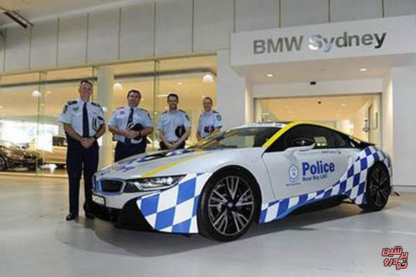  تبدیل شدن ب‌ام‌و آی۸ به خودروی پلیس استرالیا +تصاویر 