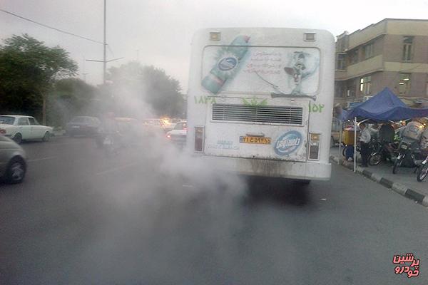 انباشت خطرناك آلودگی هوا در 3منطقه پرترافیك تهران