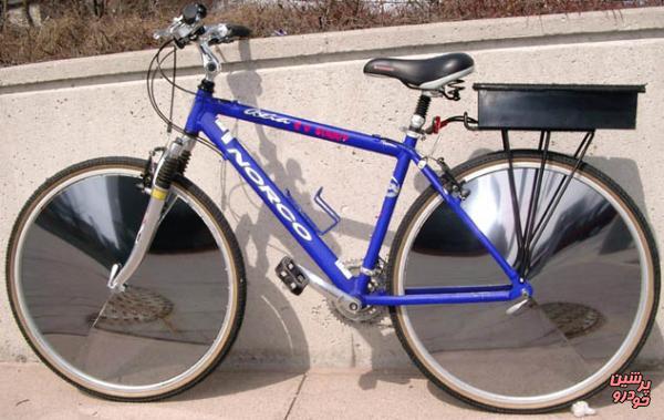 دوچرخه خورشیدی ساخته شد