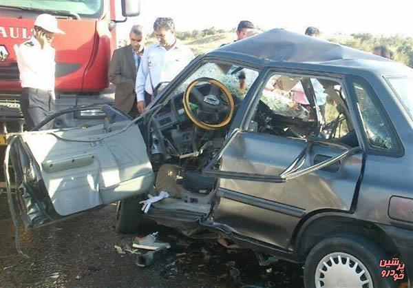 انحراف خودرو در جاده تهران دو مصدوم بر جای گذاشت